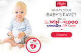 Playtex What’s Your Baby’s Fave? Contest