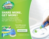 Check Your Emails ~ 2000 Free Scrubby Brush Winners Notified