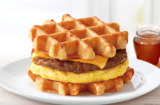 Free Tim Hortons Waffle Breakfast Sandwich