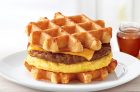 Free Tim Hortons Waffle Breakfast Sandwich