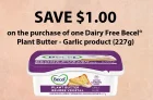 Becel Product Coupon | Plant-Based Garlic Butter Coupon