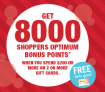 SDM – 8000 Bonus Points on Gift Cards