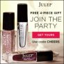 Free Julep Bubbly Welcome Box