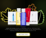 shu uemura – Free Samples with Purchase