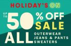 Old Navy Holiday’s On – Save Up to 50% + 30% Off Coupon Code