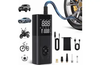 CKWUE Tire Inflator Portable Air Compressor, 180PSI