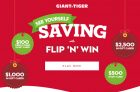 Giant Tiger Flip ‘N’ Win Contest