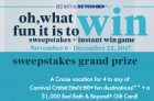 Bed, Bath & Beyond Oh, What Fun It Is to WIN Sweepstakes