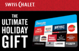 Swiss Chalet The Ultimate Dining Card Holiday Offer