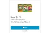 Celestial Seasonings Tea Coupon