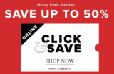 Hudson’s Bay – Click & Save Sale