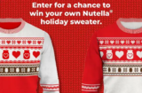 Nutella Contest Canada | Holiday Sweater Giveaway