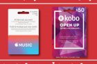 Shoppers Drug Mart – Apple Music & Kobo Gift Cards