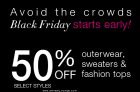Suzy Shier 50% Off Outwear, Sweaters & Tops