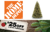 Home Depot Christmas Tree Coupon Offer