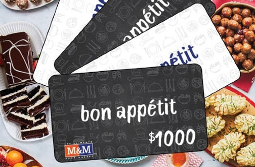 M&M Food Market Gift Card Giveaway