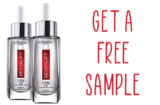 Free L’Oreal Pure Hyaluronic Acid Serum Sample