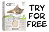Catit Free Product Testing | Try Catit Go Natural Unscented Pea Husk Litter for Free