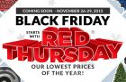 Canadian Tire Red Thursday & Black Friday Flyer