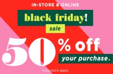Old Navy Save 50% Off Everything for Black Friday