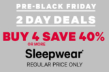 Joe Fresh Buy More, Save More on Sleepwear