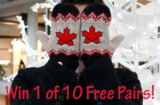 Win A Pair of Hudson’s Bay Red Mittens