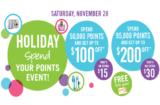 Shoppers Optimum Holiday Spend Your Points Event