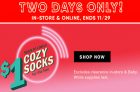 Get $1 Cozy Socks at Old Navy