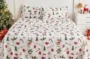 Gogreen 4PC Queen Holiday Sheet Set, Deep Pocket