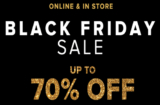 Hudson’s Bay Black Friday Sale Up To 70% Off
