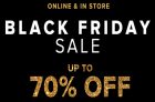 Hudson’s Bay Black Friday Sale Up To 70% Off