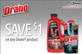 Drano Product Coupon