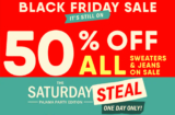 Save Up to 50% at Old Navy + One Day Deals
