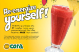 Cora Free Fruit Cocktail Coupon