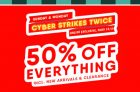Old Navy Cyber Monday 50% Off Everything + Daily Deal