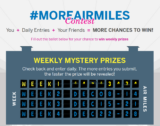 #MoreAirMiles Contest