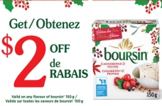 Boursin Cheese Coupons | Save on Any Boursin Flavour