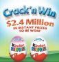 Kinder – Crack ‘n Win Contest