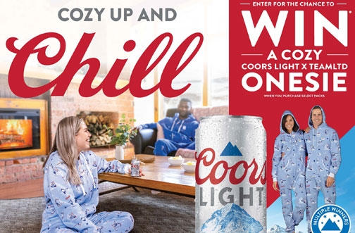 Win a Coors Light Holiday Onesie