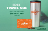 Country Style Gift Card Bonus Offer