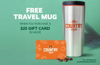 Country Style Gift Card Bonus Offer