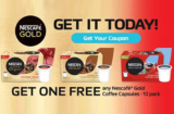 Get a FREE Nescafe Gold K-Cups 12 Pack