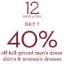 Banana Republic – 40% Off Dress Shirts & Dresses