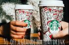 Starbucks Holiday Drink Coupon