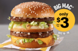 Get a McDonald’s Big Mac for Only $3