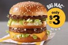 Get a McDonald’s Big Mac for Only $3