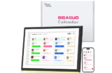 BIGASUO 10.1″ Digital Calendar, Smart Touchscreen Interactive Display