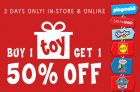 Indigo – BOGO 50% Toys