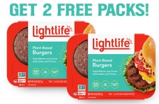 Get 2 Free Boxes of Lightlife Burgers