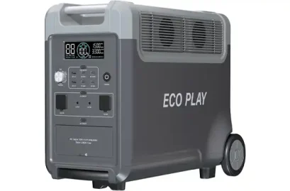 Eco Play Portable Power Station, 3840Wh LiFePO4 Battery
